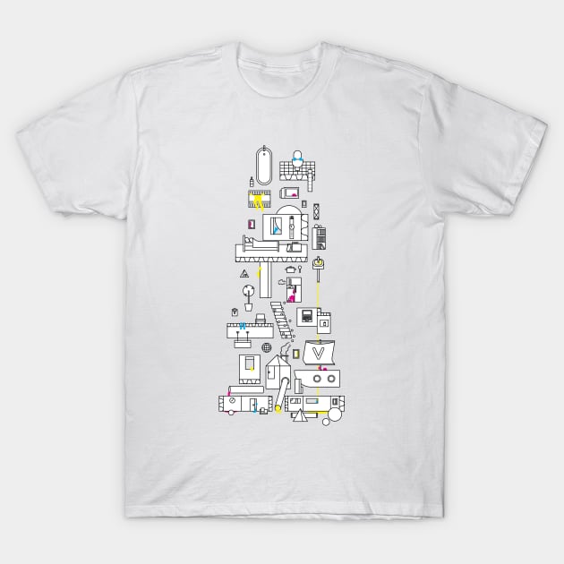 Happy Invading! T-Shirt by Nothingsman